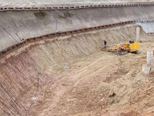 桐柏基坑边坡加固